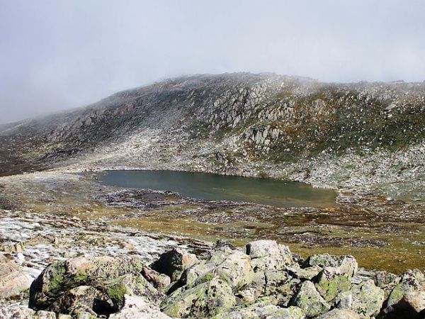 Lake Cootapatamba on Mount Kosciuszko, Australia