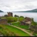 Scotland, view of Lochness and Urquhart castle during a stormy day. Photo by Moyan Brenn.