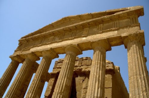 Valley Of The Temples, Agrigento, Sicily, Italy
