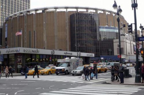 Madison Square Garden photo by Rich Mitchell. License: CC BY 2.0.