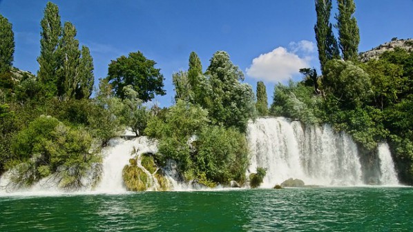 Croatia National Park Waterfall