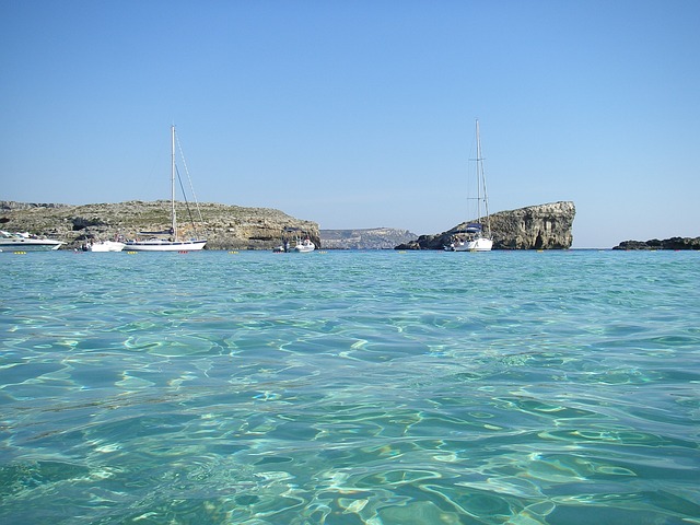 Mediterranean Sea from Malta