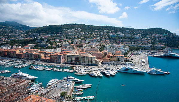 Port of Nice photo by Ludovic Péron. License: CC BY-SA 3.0.