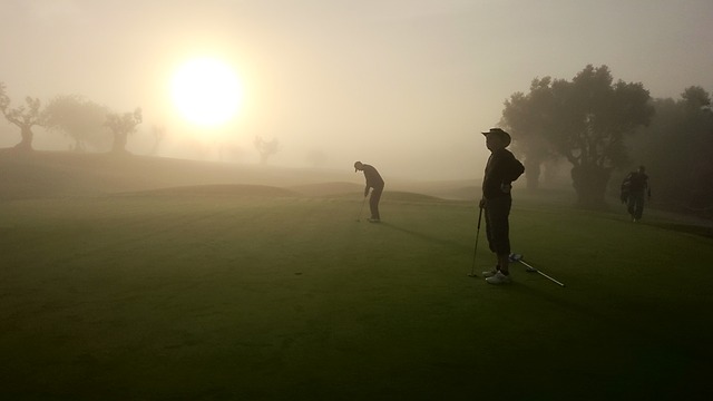Golf Morning Haze Portugal Algarve