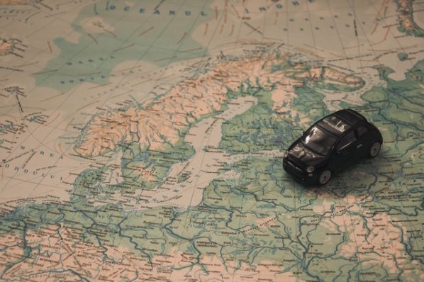 Map Model Car Travel