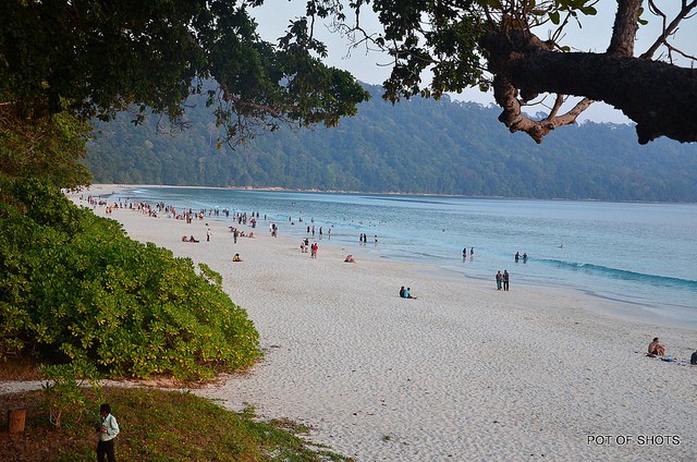 Radhanagar Beach Andaman And Nicobar Islands. Photo by Joseph Jayanth. License: CC BY 2.0.