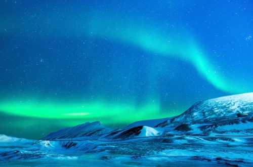 Aurora Polar Lights Sky Winter Travel